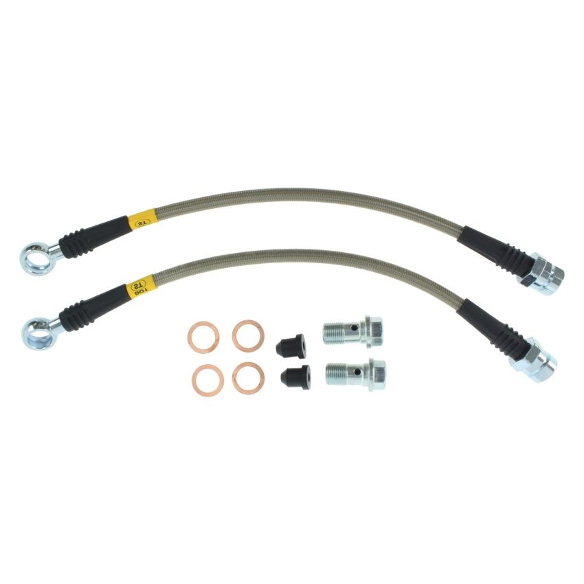 StopTech 15-17 Volkswagen GTI Stainless Steel Rear Brake Lines