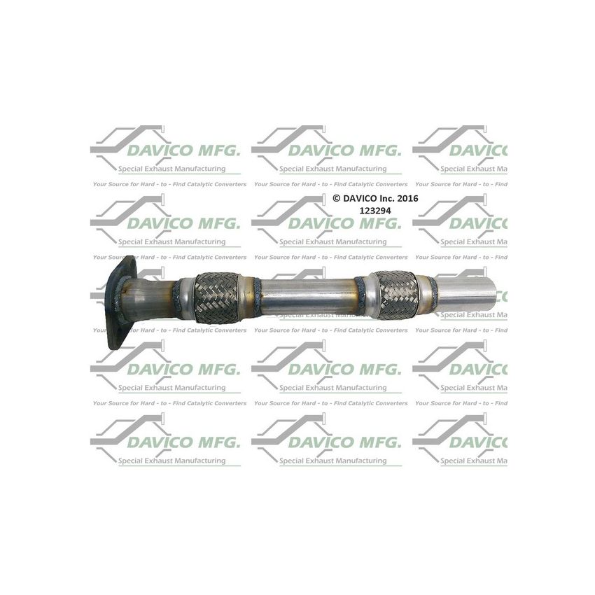 Davico Mfg 123294 Prebent exhaust pipe