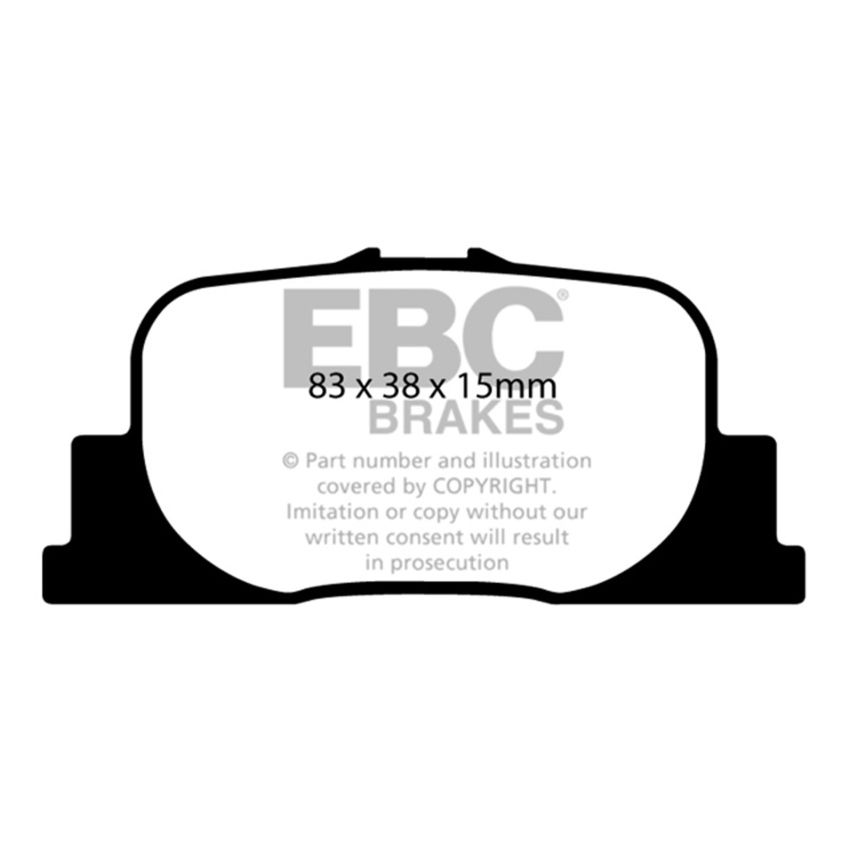 EBC 00-01 Lexus ES300 3.0 Ultimax2 Rear Brake Pads