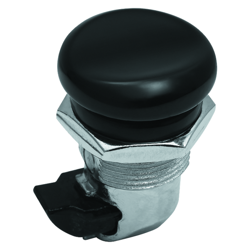 Kuryakyn 7428 Push Button Fuel Door Latch Chrome