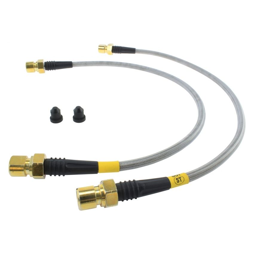 StopTech 02-17 Mercedes Benz G500/G55 AMG/G550 Stainless Steel Brake Line Kit - Front