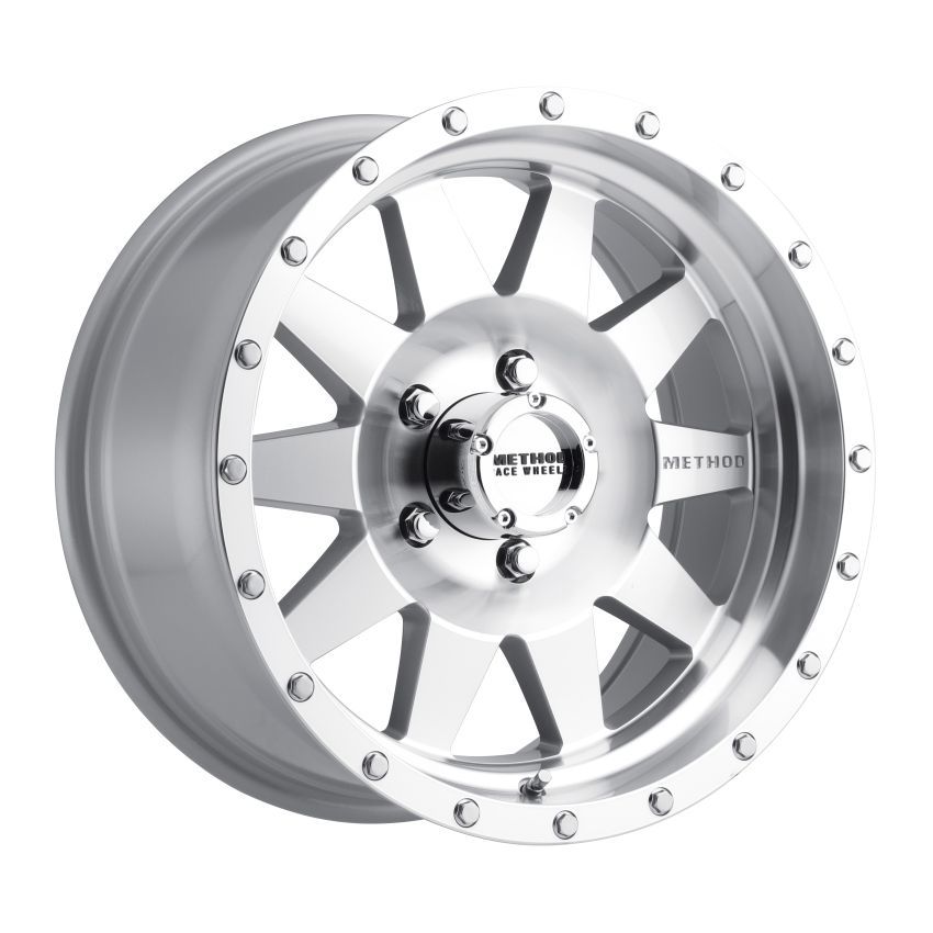 Method Wheels MR30157012306N Method MR301 The Standard 15x7 -6mm Offset 5x4.5 83mm CB Machined/Clear Coat Wheel