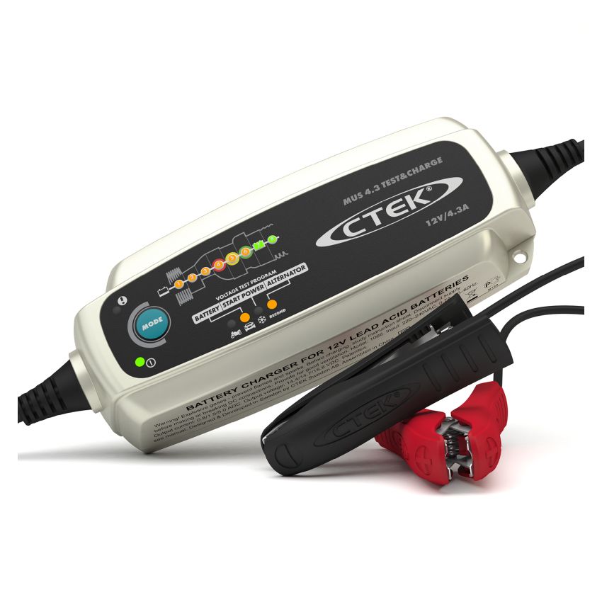 Battery Chager MUS 4.3 Test & Charge 12v