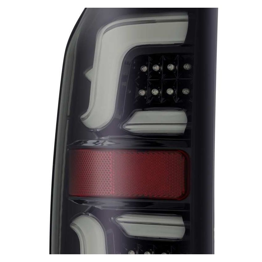 AlphaRex 14-20 Toyota Tundra PRO-Series LED Tail Lights Jet Black