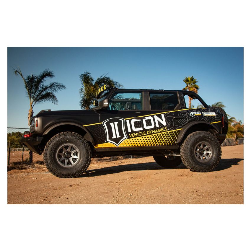 ICON 21+ Ford Bronco Tubular Upper Control Arm Delta Joint Kit