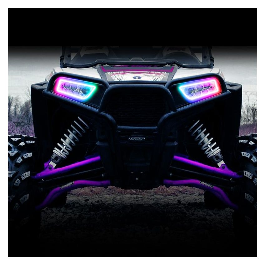 Oracle Lighting 1439-332 Dynamic RGB+A Sequential Turn Signal Headlight Halo Kit