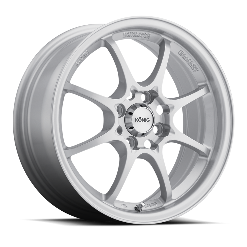 Konig Helium 15x6.5 4x100 ET40 Silver