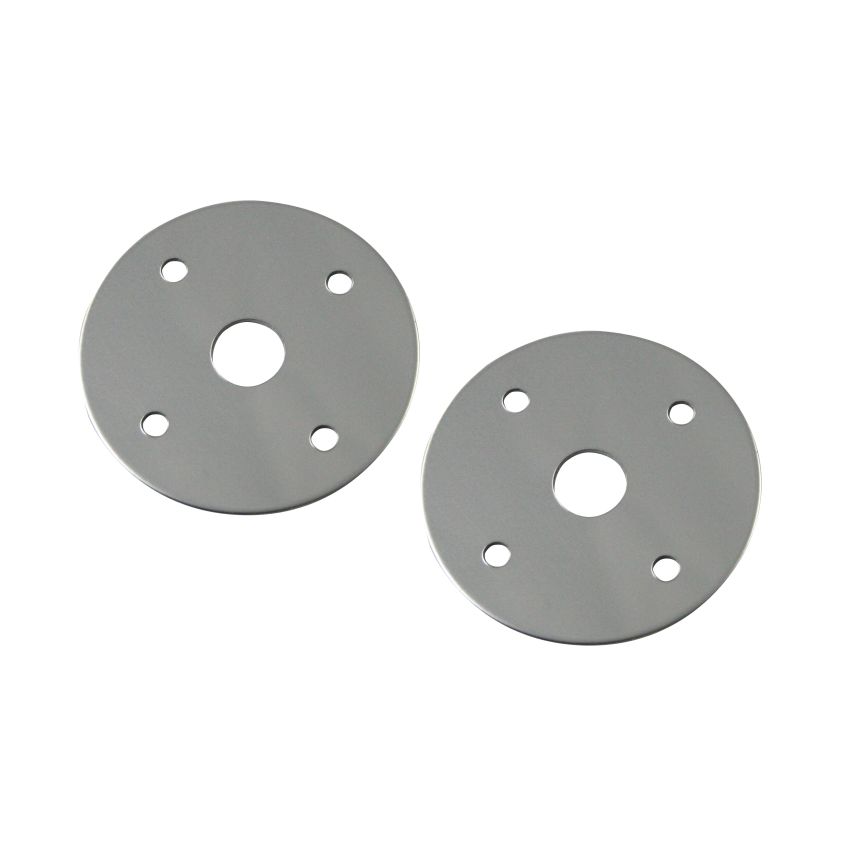 Moroso 39023 Hood Pin Scuff Plates (Use w/Part No 39020) - 2 Pack
