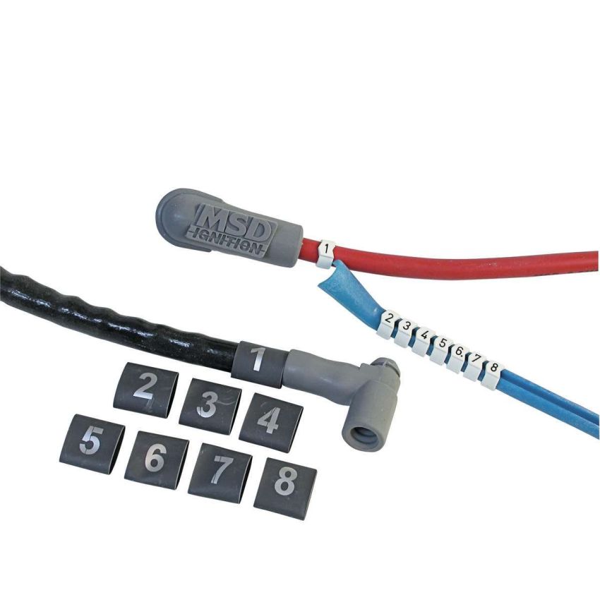 MSD IGNITION MSD3414 8.5MM Wire Cyl Markers