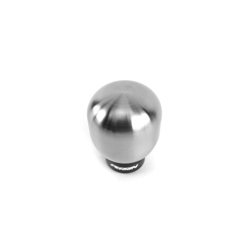 Perrin 2022 BRZ/GR86 Manual Brushed Barrel 1.85in Stainless Steel Shift Knob