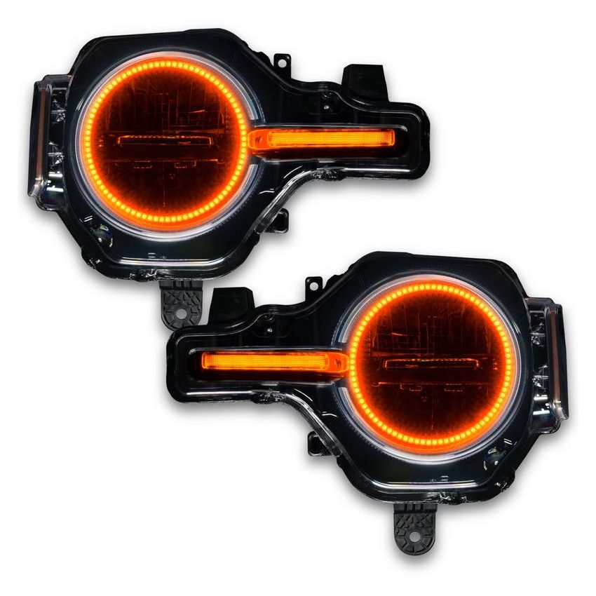 Oracle Lighting 1471-335 ColorSHIFT(tm) Headlight Halo Kit w/DRL Bar - Base Headlights