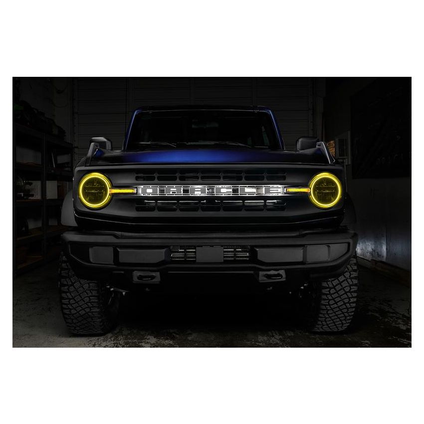 Oracle Lighting 1471-335 ColorSHIFT(tm) Headlight Halo Kit w/DRL Bar - Base Headlights