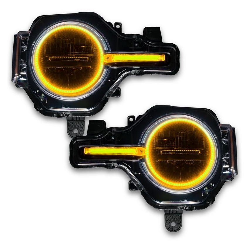 Oracle Lighting 1471-504 ColorSHIFT(tm) Headlight Halo Kit w/DRL Bar - Base Headlights