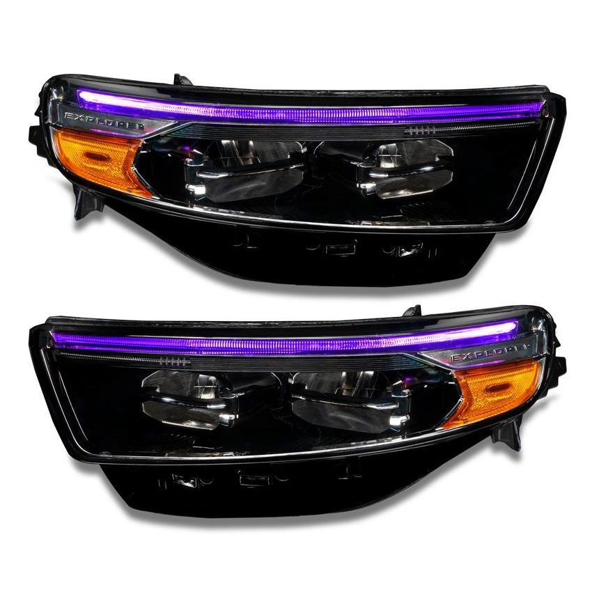 Oracle Lighting 1472-334 2020-2022 Ford Explorer ColorSHIFT(tm) RGB Headlight DRL Upgrade Kit