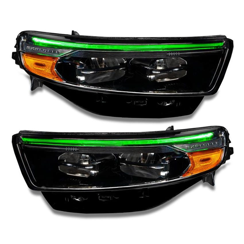 Oracle Lighting 1472-335 2020-2022 Ford Explorer ColorSHIFT(tm) RGB Headlight DRL Upgrade Kit