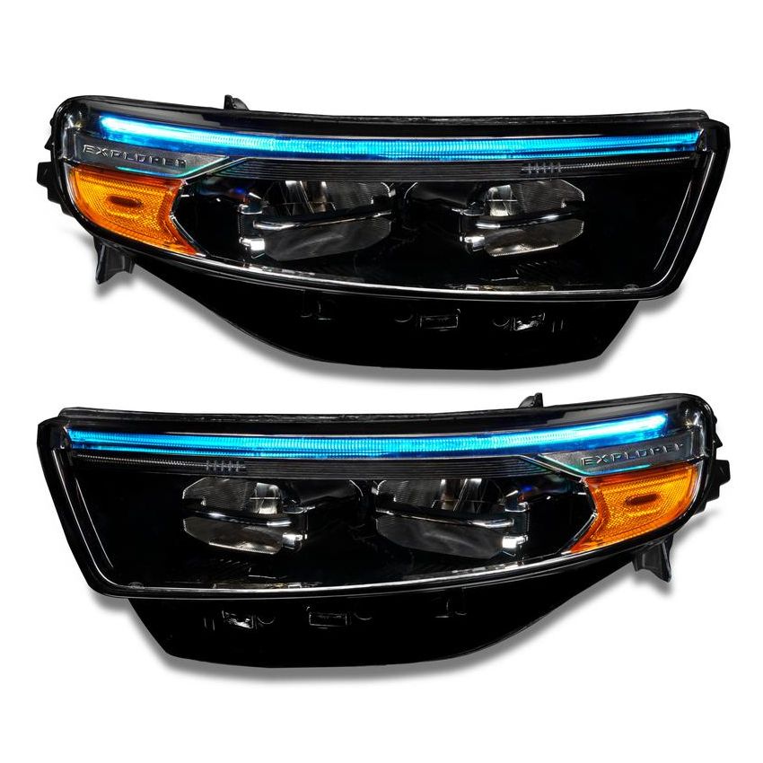 Oracle Lighting 1472-335 2020-2022 Ford Explorer ColorSHIFT(tm) RGB Headlight DRL Upgrade Kit