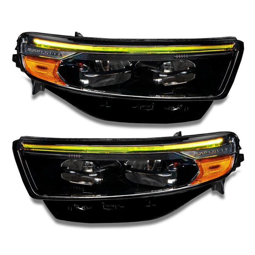 Oracle Lighting 1472-504 2020-2022 Ford Explorer ColorSHIFT(tm) RGB Headlight DRL Upgrade Kit