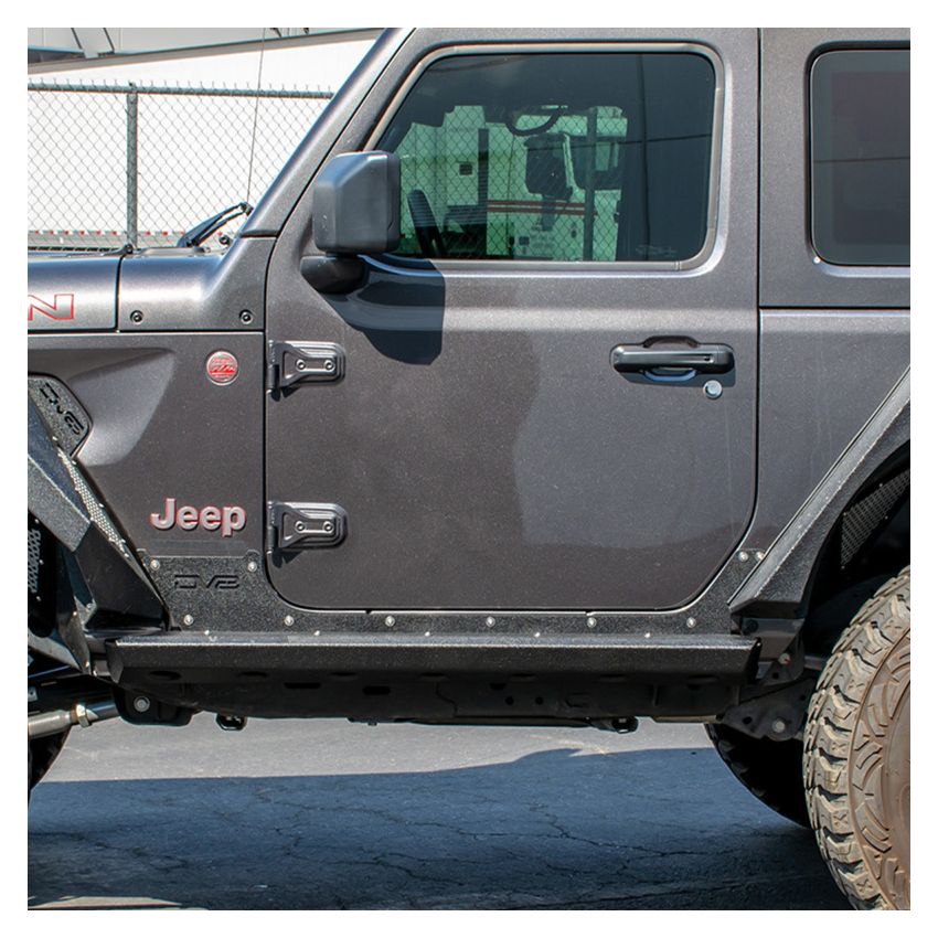 DV8 Offroad SRJL-26 2018+ Jeep Gladiator Frame Mounted Sliders