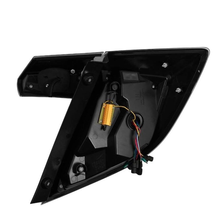 AlphaRex 676000 16-21 Honda Civic Hatchback/ Type-R FK8 Nova-Series LED Tail Lights (Pair) - Alpha Black