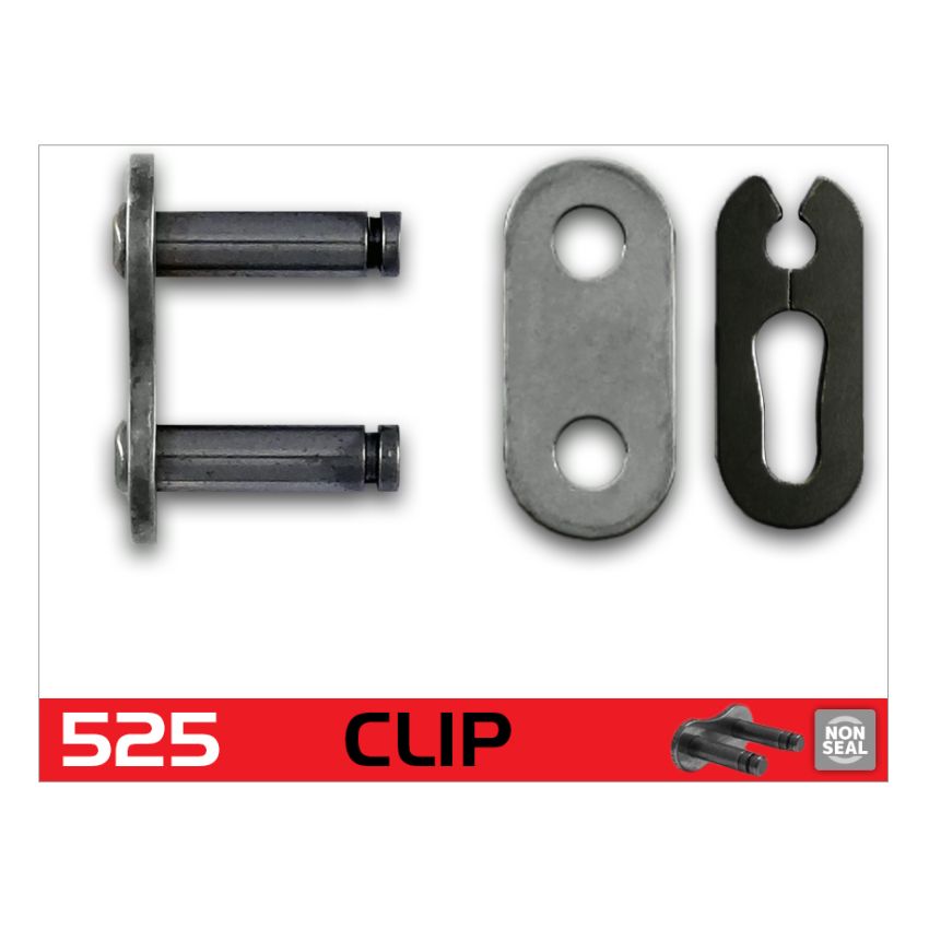 RK Chain 525-CL 525 Clip Link - Natural