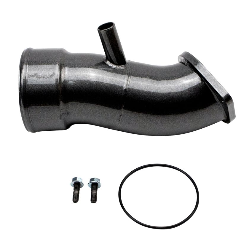 Wehrli WCF100833-GW 20-24 Chevrolet 6.6L L5P Duramax 3.5in Intake Horn w/PCV Port - Gloss White