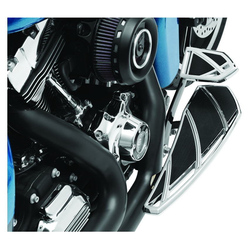 Kuryakyn 5748 Phantom Brake Pedal Pad FL Touring Models Chrome