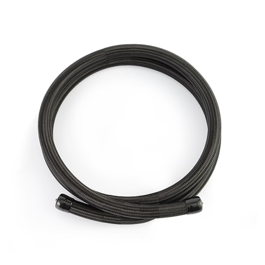 Mishimoto 6Ft Stainless Steel Braided Hose w/ -6AN Fittings - Black