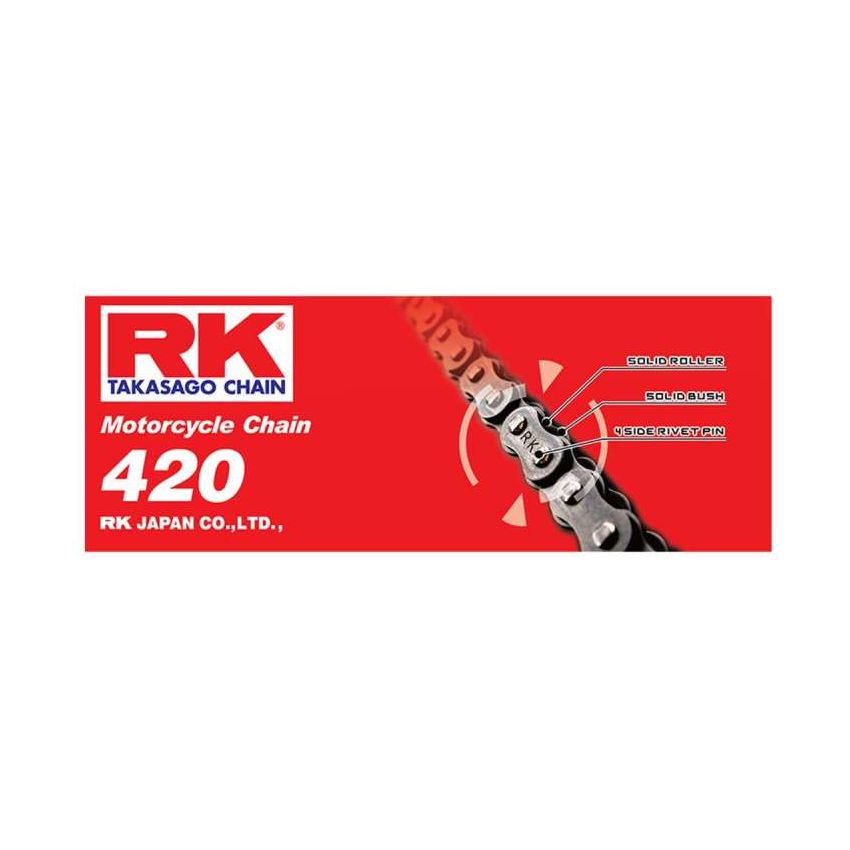 RK Chain 420-100FT RK-M 420-100FT - Natural