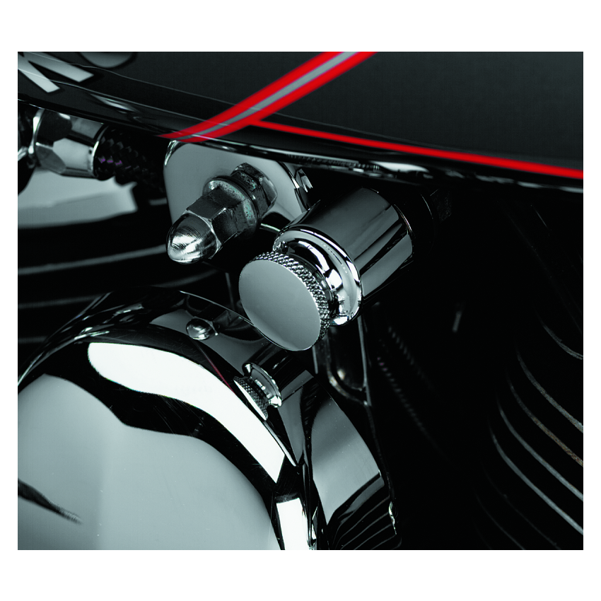 Kuryakyn 2009  Marquis Choke Knob Cover Chrome