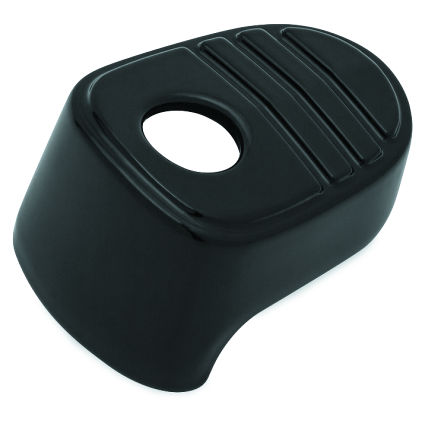 Kuryakyn 6985 Tri-Line Ignition Switch Cover Black