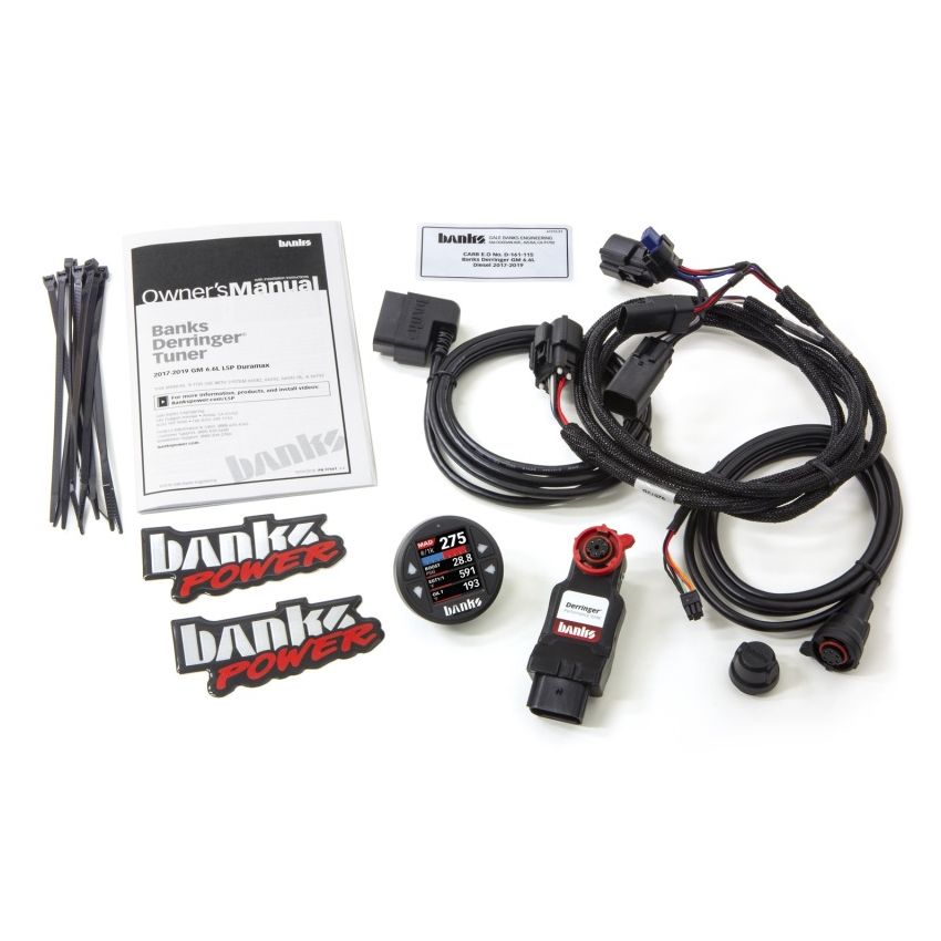Banks Power 17-19 GM 2500 6.6L L5P Derringer Tuner (Gen 2) w/ 1.8in iDash
