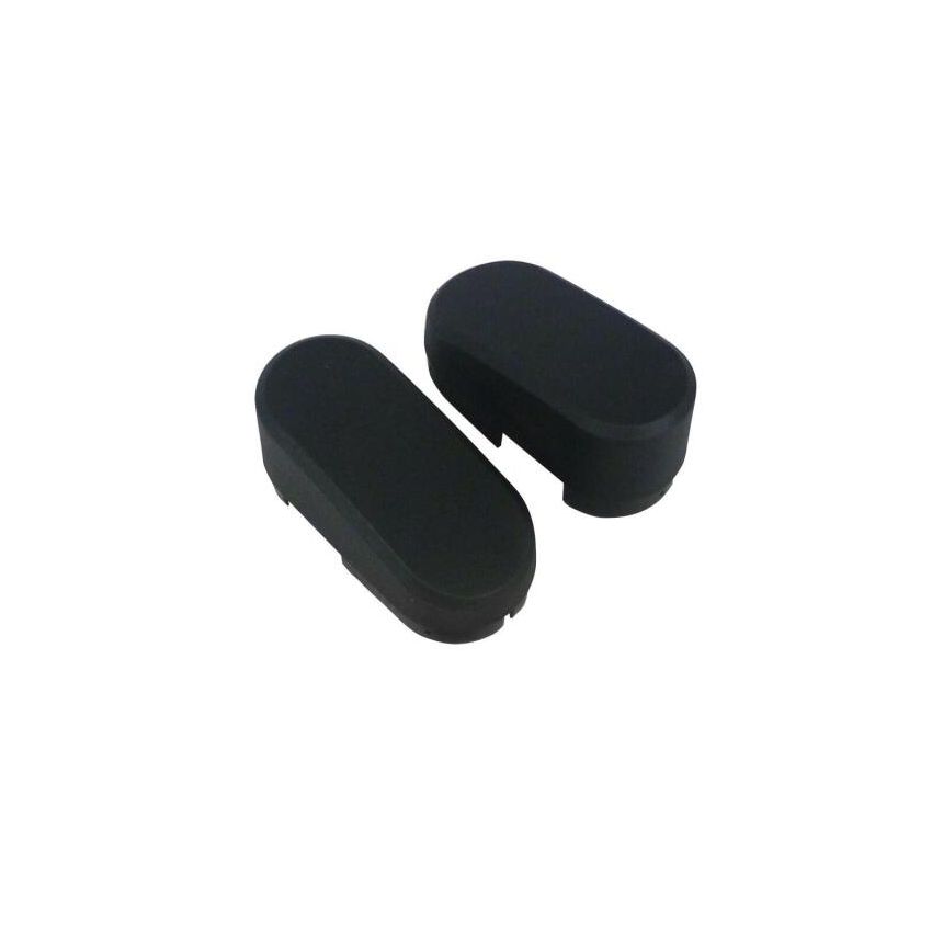 Westin Front & Rear End Cap Kit w/screws and retainer sleeves - Black