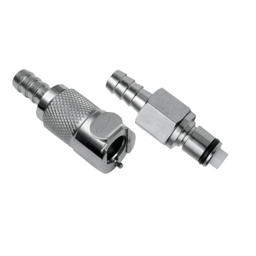 Goodridge MCD04V Fuel Line Coupling for 1/4in ID Hose (202-04)