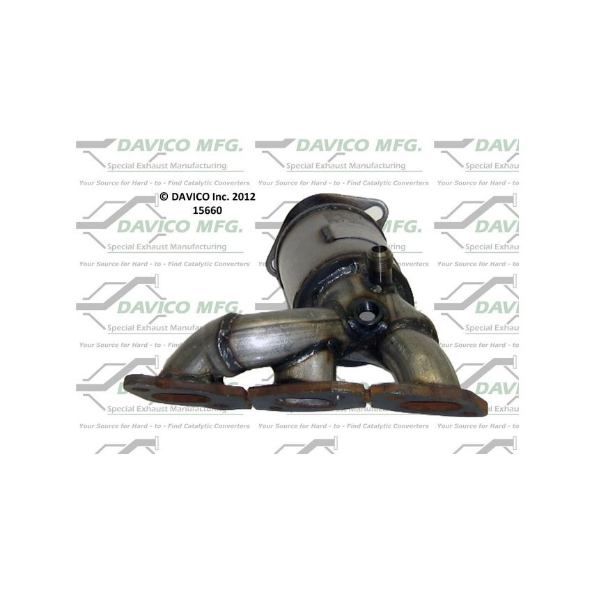 Davico Mfg 121802 CARB Exempt Direct Fit Catalytic Converter