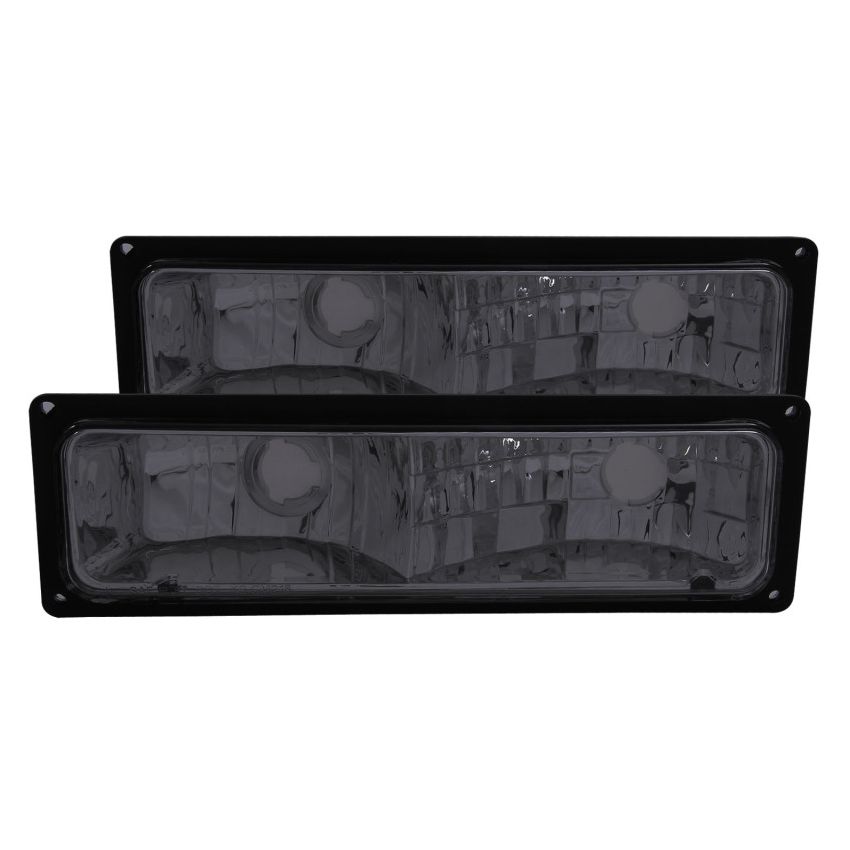 ANZO 1988-1998 Chevrolet C1500 Euro Parking Lights Smoke