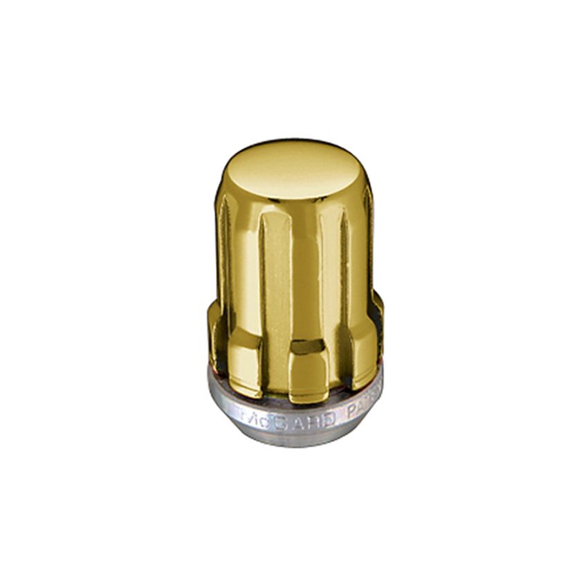 McGard (65002GD 12X1.5 MCG LUG NUT BX 50 SD GOLD (OAL 1.24