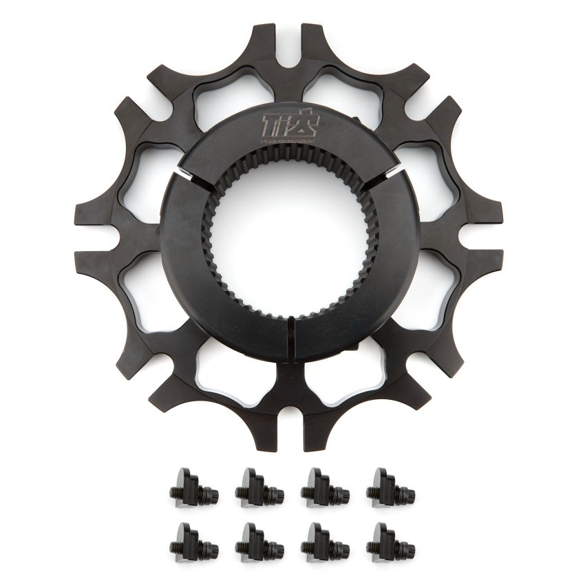 Ti22 PERFORMANCE TIP4025 Brake Rotor Hub Inboard Splined Black Aluminum