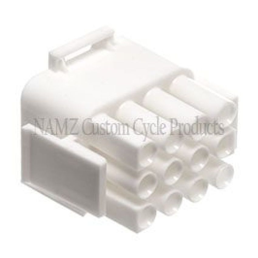 NAMZ NA-350735-1 AMP Mate-N-Lock 12-Position Female Wire Plug Connector w/Wire & Interface Seals