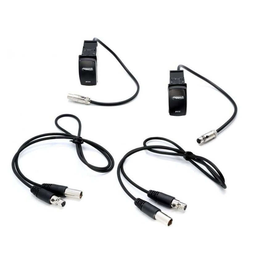 Rugged Radios XPED-ROCKER-PTT Polaris Xpedition Rocker Push-to-Talk Kit