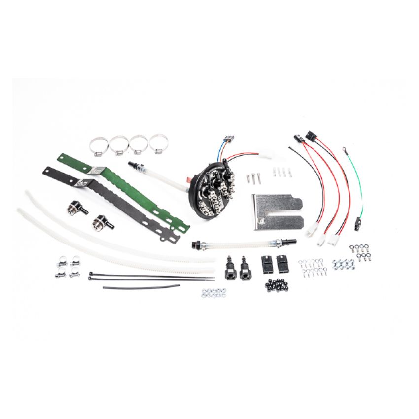 Radium Engineering 20-0630-00 Radium Nissan S14/S15/R33/R34 Fuel Hanger For GSS342 Or AEM 50-1200 - Pumps Not Included