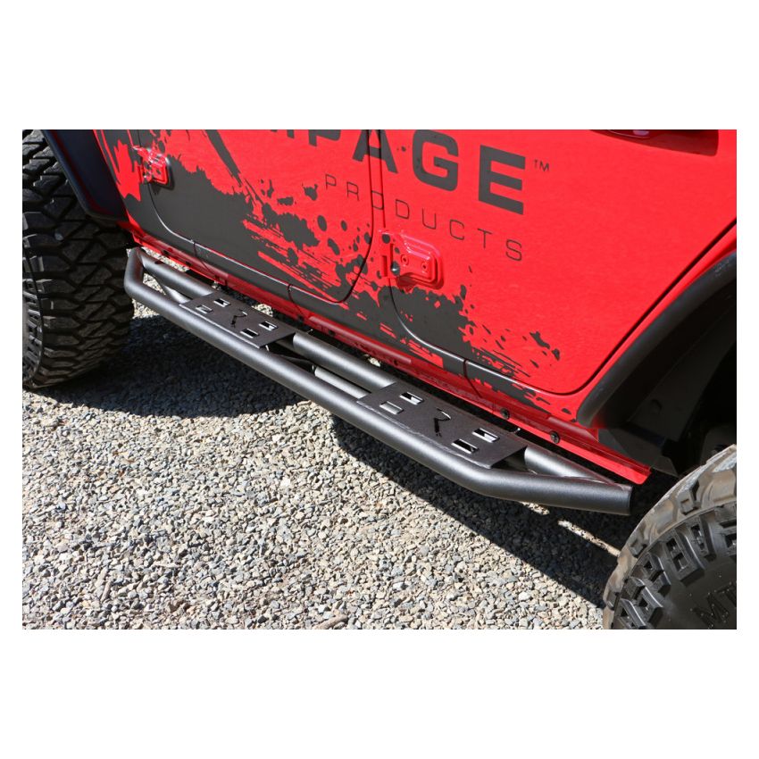 Rampage 88735 2018-2019 Jeep Wrangler(JL) Unlimited Sport 4-Door Trail Crawler Step - Black