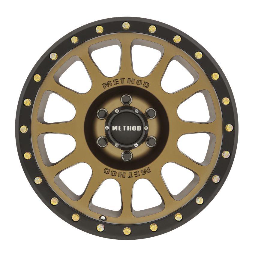 Method Wheels MR30529016918 Method MR305 NV 20x9 +18mm Offset 6x135 94mm CB Method Bronze/Black Street Loc Wheel