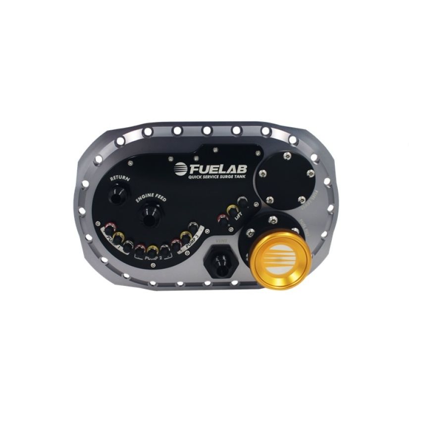 Fuelab 62810-0 Quick Service Surge Tank 2.0 w/No Lift Pump & No Surge Pump - Titanium