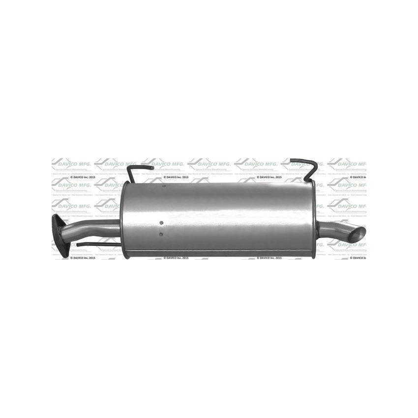Davico 817749 Exhaust Muffler