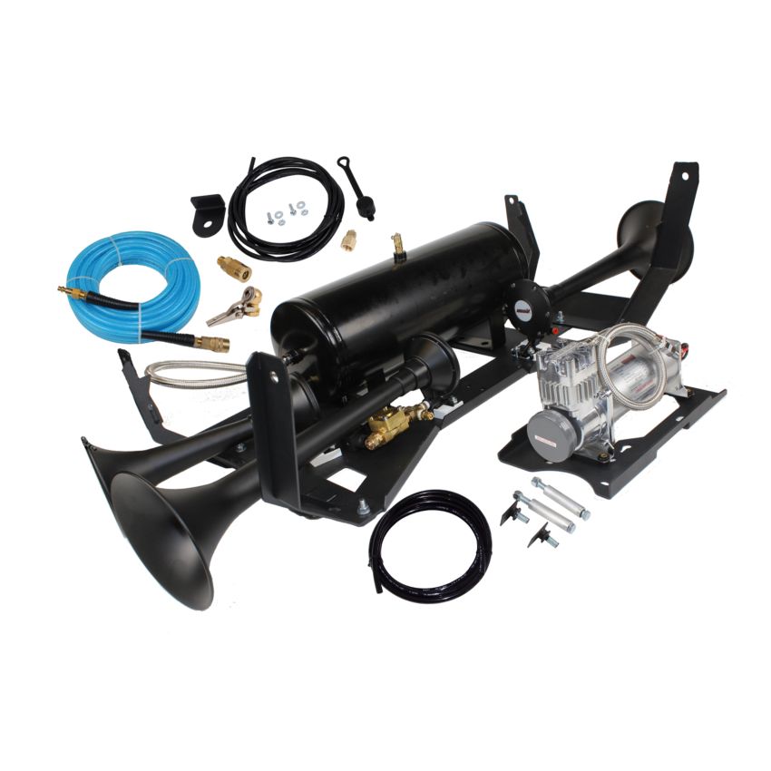Kleinn Air Horns GM1500-734 Kleinn 07-13 Chevrolet Silverado/ Sierra Onboard Air System w/ Model 730 Horns