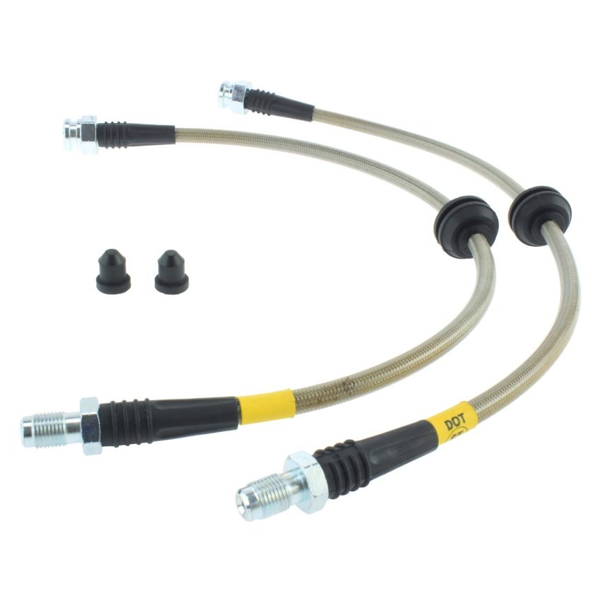 StopTech 2013-2014 Ford Focus ST (Euro Only) Stainless Steel Front Brake Lines
