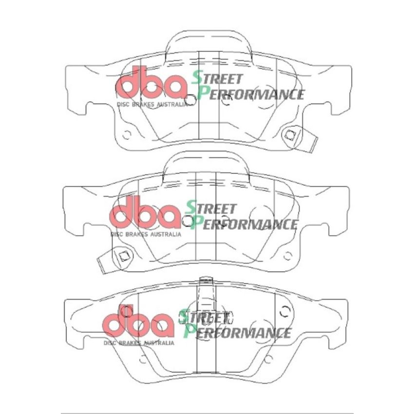DBA 10-15 Camaro SP500 Front Brake Pads