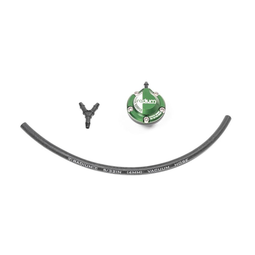 Radium Engineering Fuel Pulse Damper - R 8AN ORB - Swivel