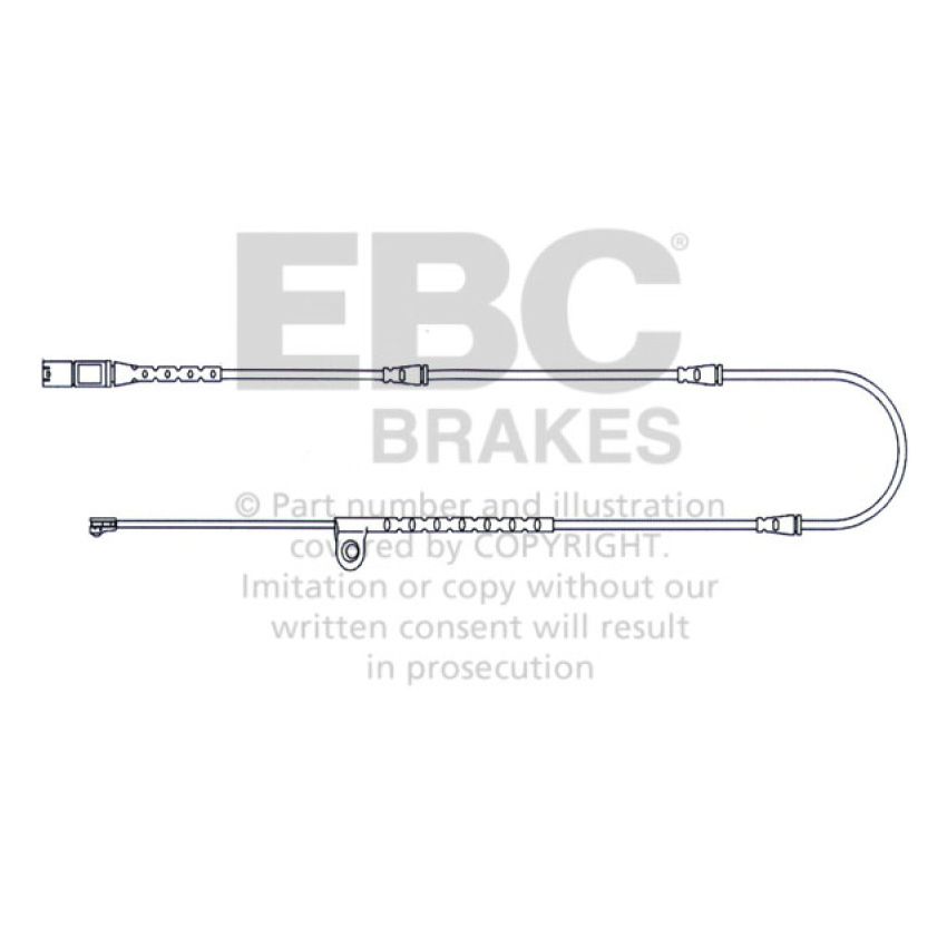 EBC 2010-2014 BMW X5 4.4L Twin Turbo Front Wear Leads