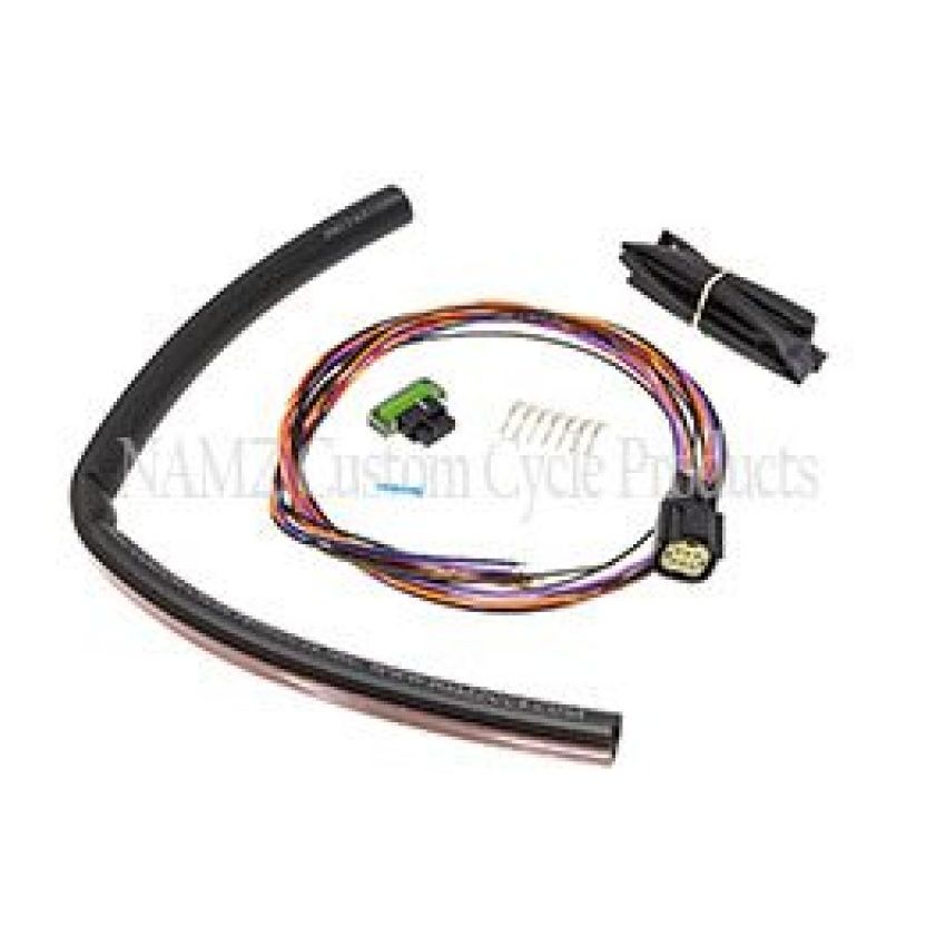 NAMZ NRFH-02 10-13 Road/Street Glide Plug-N-Play Rear Fender Harness (Incl. 6-Pos Molex w/12-Pos Fascia Con)